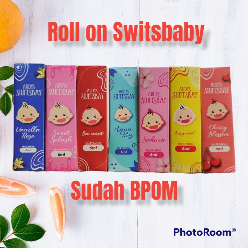 Parfum Switsbaby BPOM  roll on 6ml - switzal switsbaby parfum bayi