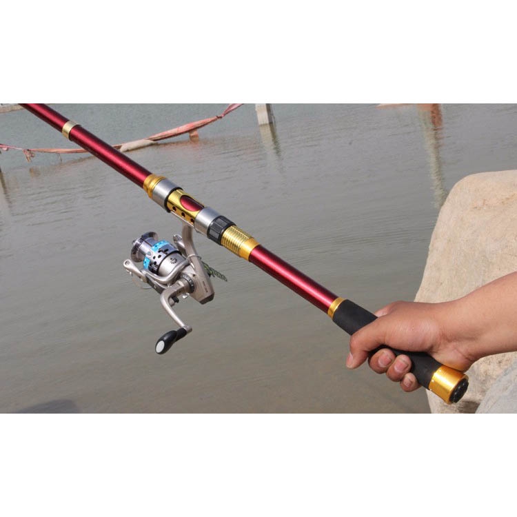 Yuelong Joran Pancing Carbon Fiber Sea Fishing Rod 2.1M/5 - ABU