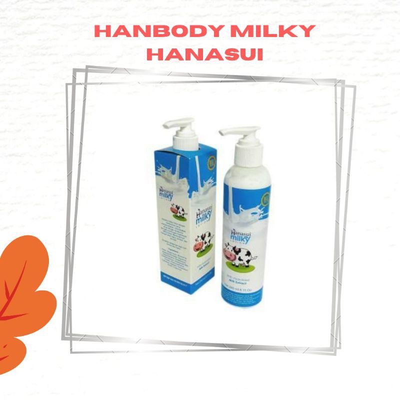 HANDBODY MILKY HANASUI