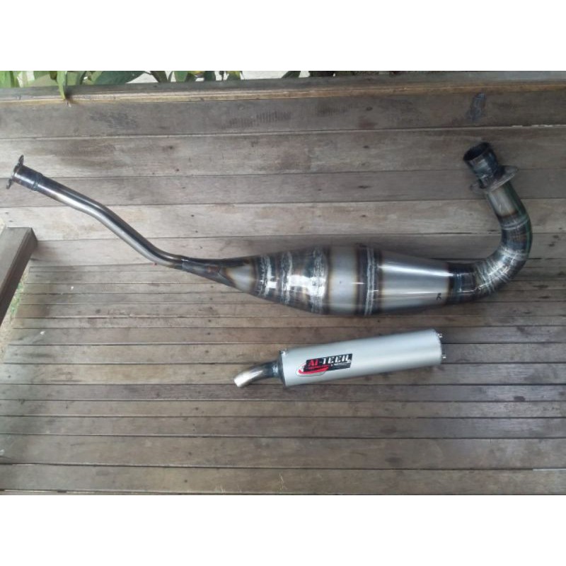 Knalpot Aitech Plat Karat Type Cobra Ninja R RR SS
