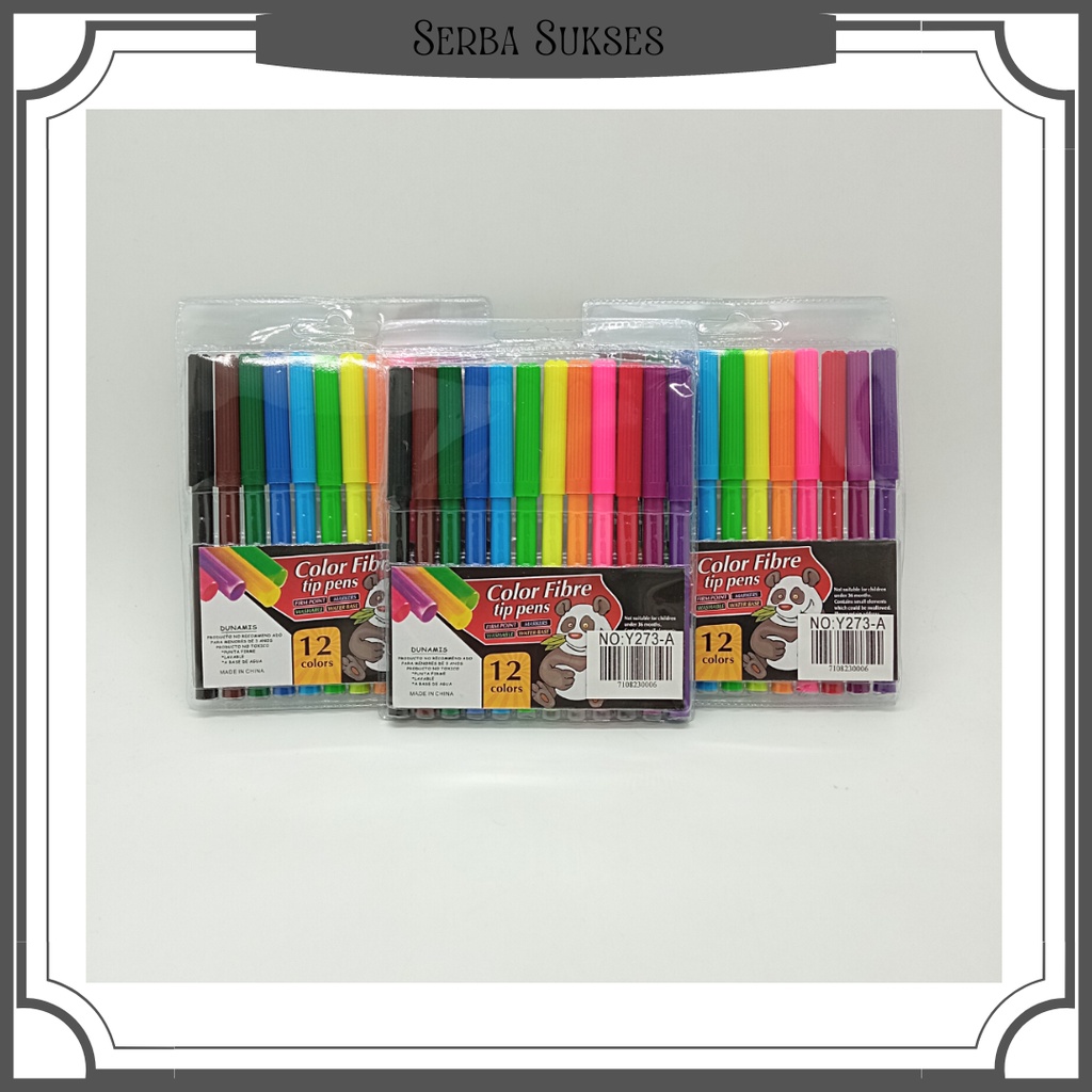 

Spidol Warna/Clear Air/Pensil Air 12 Warna