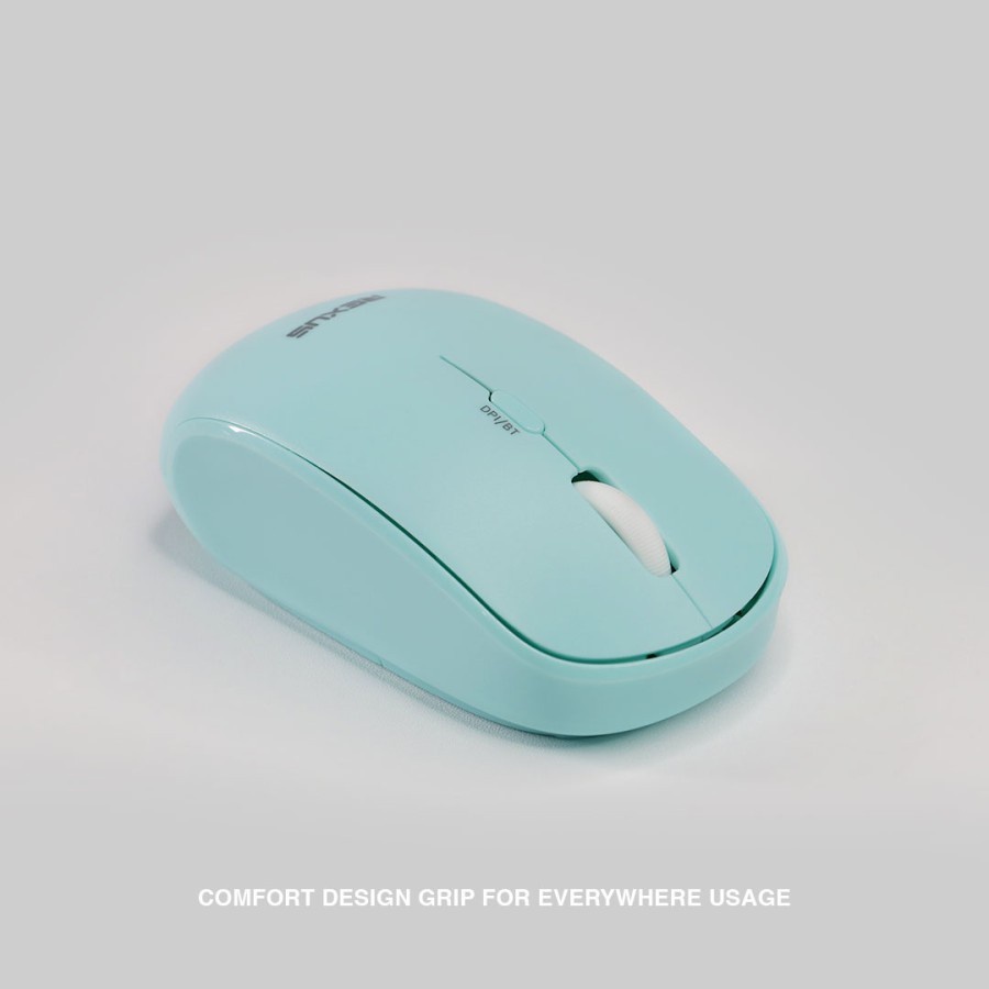 Rexus QB100 Dual Mode Wireless Mouse &amp; Bluetooth | Office Silent Click