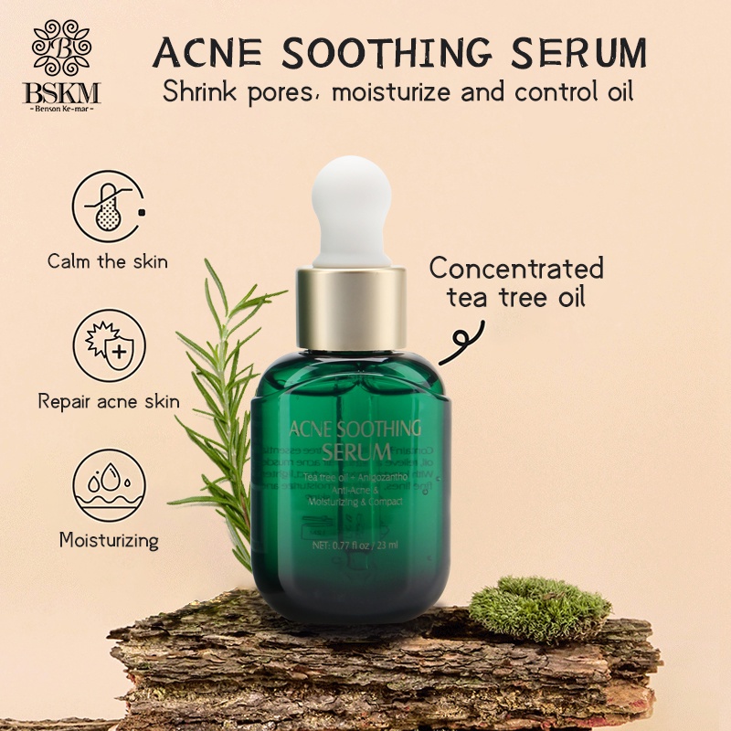 BSKM Tea Tree Oil Acne Treatment Serum Repair Moisturizing- Perawatan &amp; Penghilang Jerawat Wajah 23ml