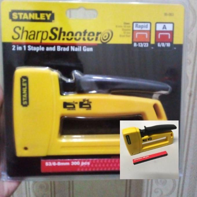 

Jual Staples Gun Tembak Stanley ( 95063 ) Sharp Shooter 2 In 1 Staples