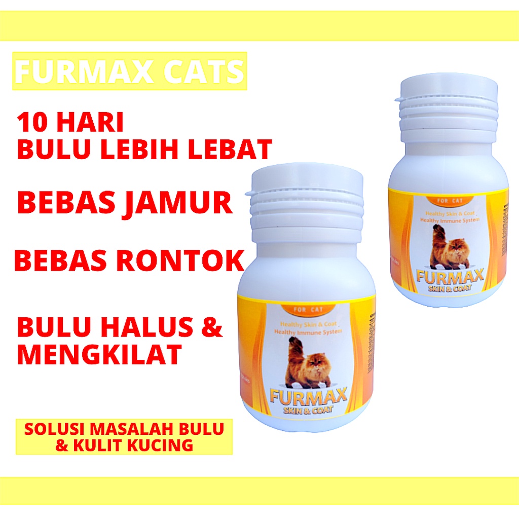 FURMAX VITAMIN BULU KUCING VITAMIN KUCING FURMAX PAKET RESELLER