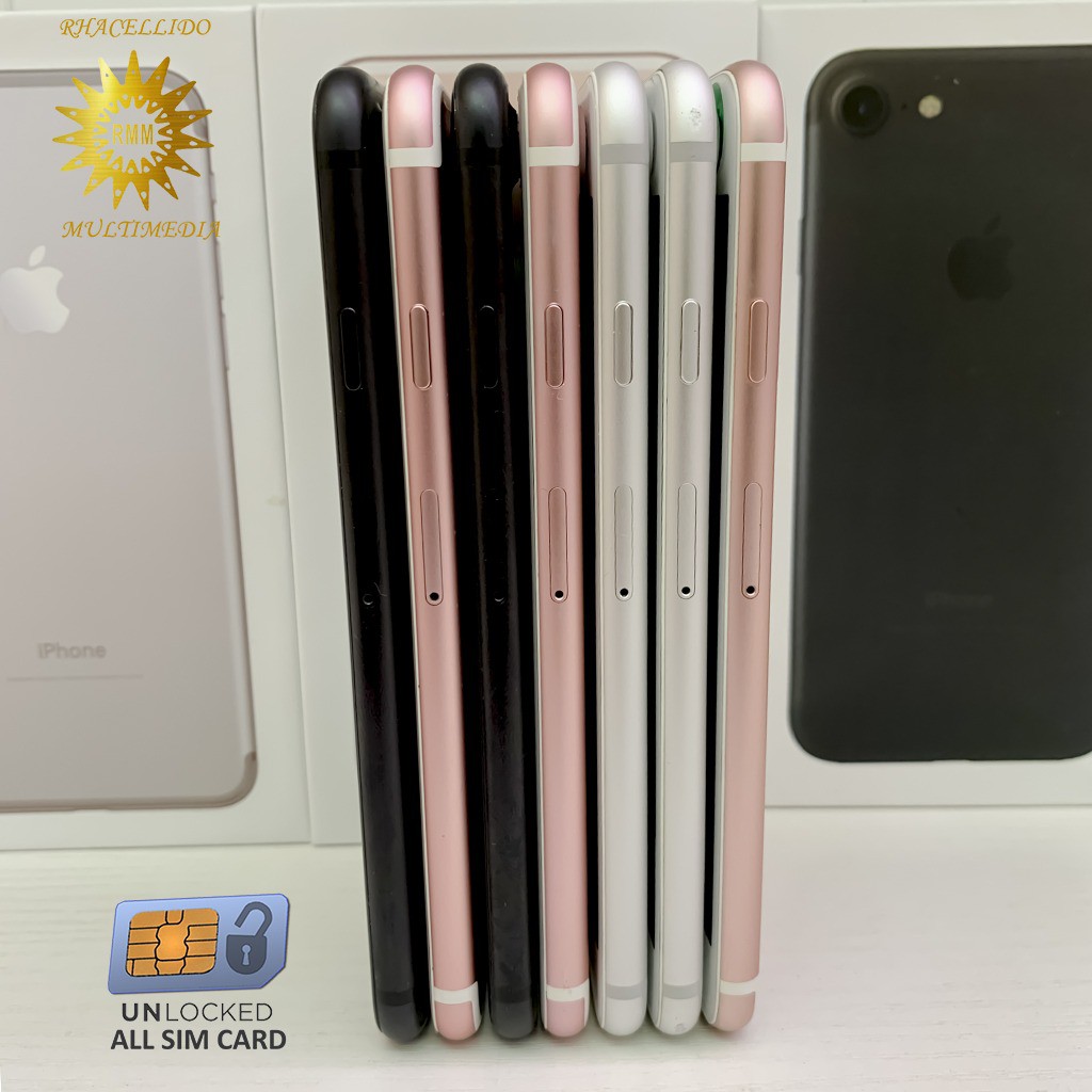 iphone 7 256gb128gb 32gb second original fullset