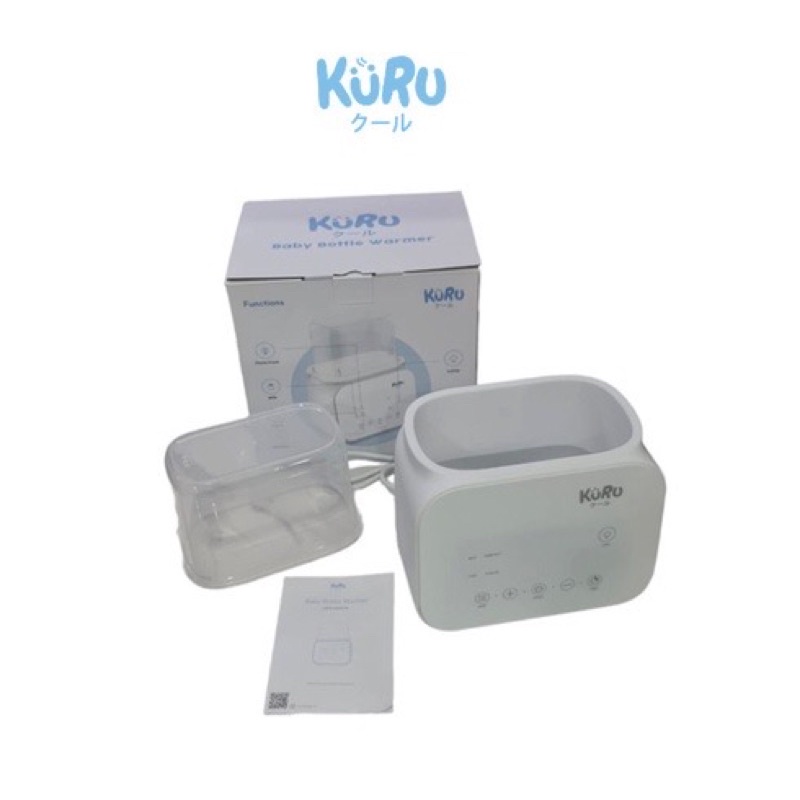 Kuru Smart Bottle Warmer 4in1 Pemanas Kukusan MPASI Penghangat Susu Asi Bayi Steril Perlengkapan Bayi Kado Lahiran Melahirkan Newborn