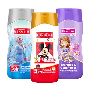 Eskulin Kids Shampoo &amp; Conditioner Disney 100 mL -