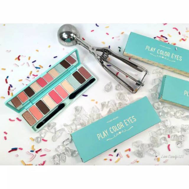 La meila Eyeshadow Play Color(ready hijau)