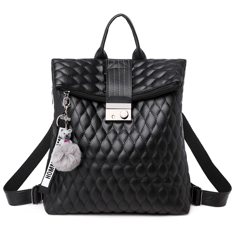 MORYMONY MENZEL - Tas Ransel Backpack Fashion Wanita-HITAM