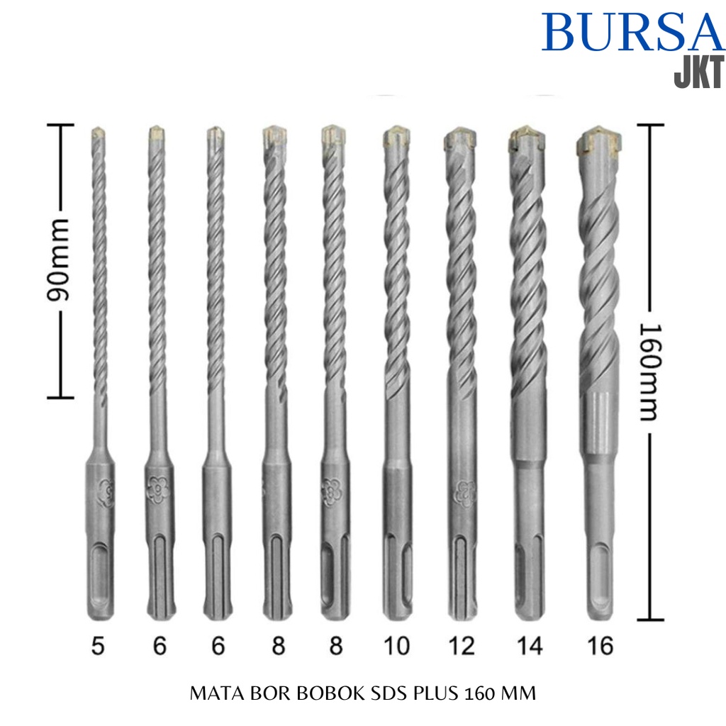 MATA BOR SDS PLUS BOBOK BETON SDS 6 8 10 12 14 16 18 20 22 25 MM