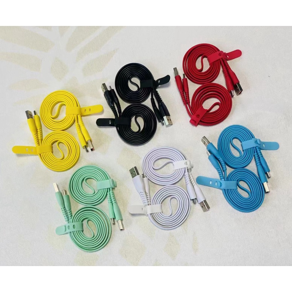 【33LV.ID】 KM08 - Kabel data fast charging micro charger USB android support