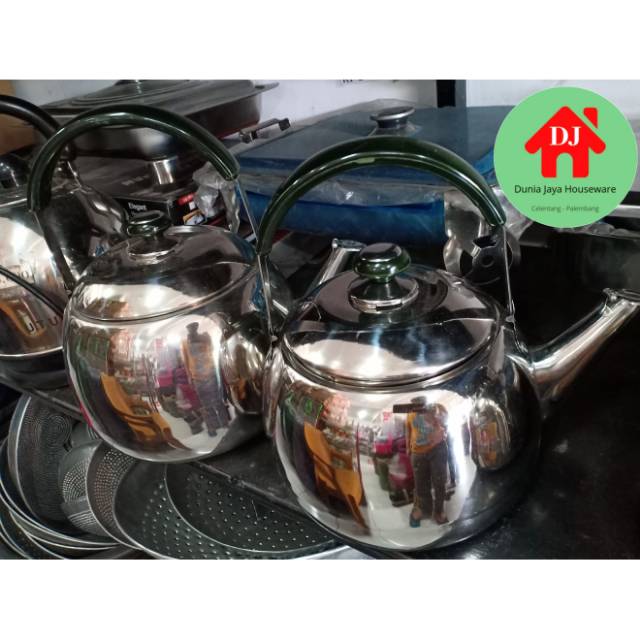 Teko air Ceret masak air stainless steel
