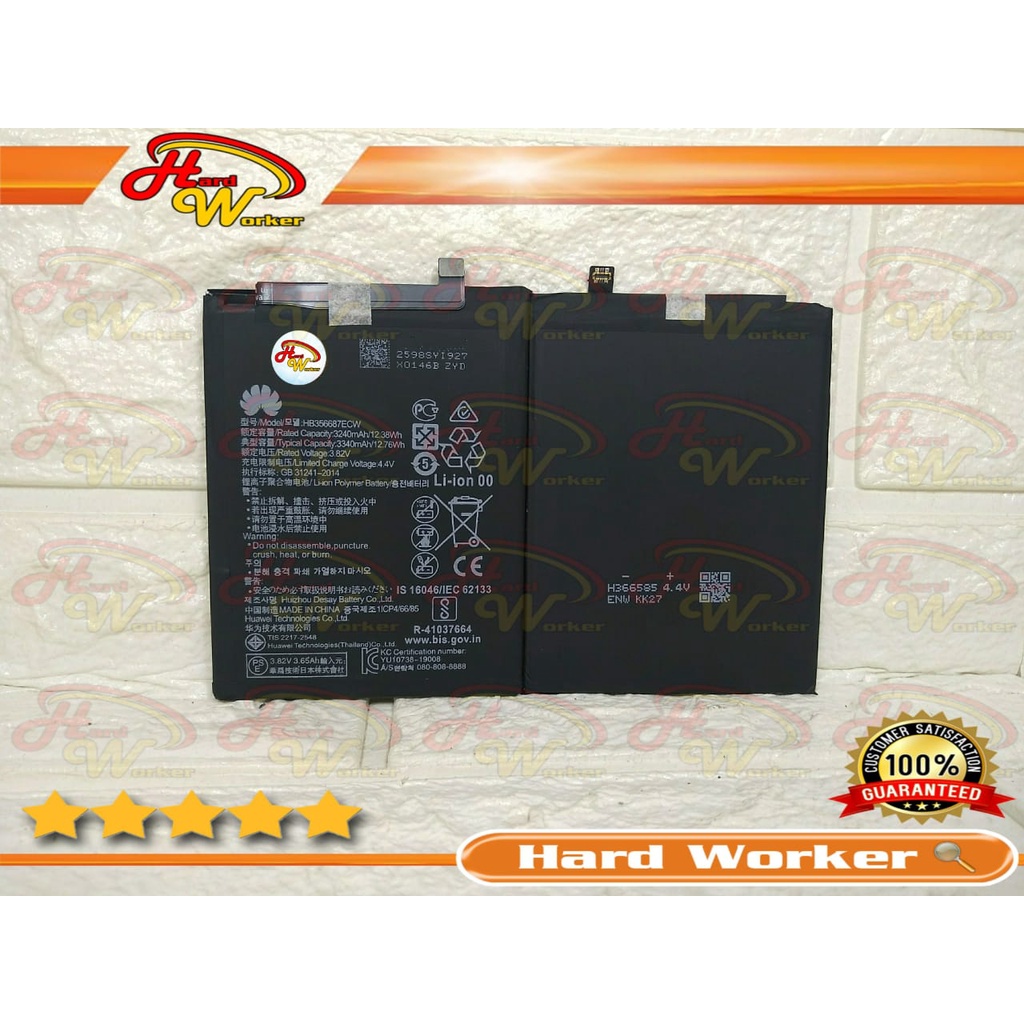 Baterai Battery Batery Batre Original P30 Lite Nova 2i Nova 3i Nova 2+ HB356687ECW ORI