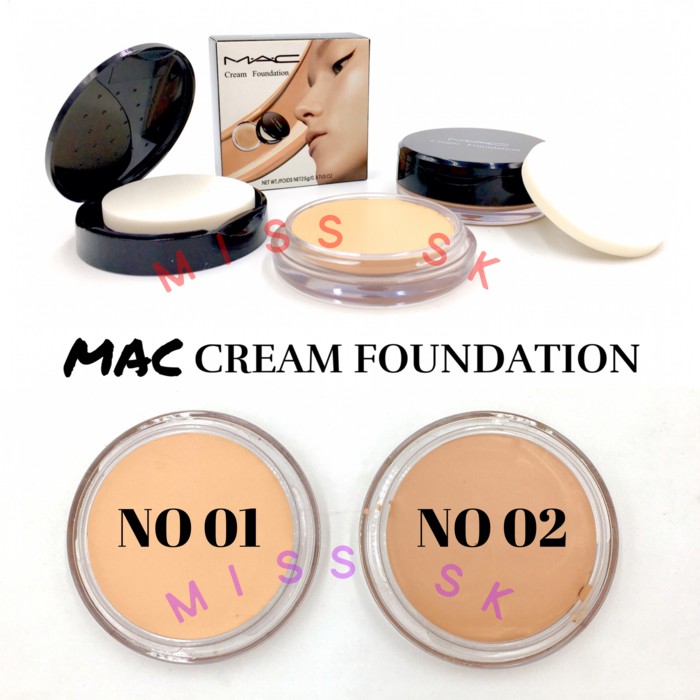 MAC Cream Foundation Compact / bedak padat mac