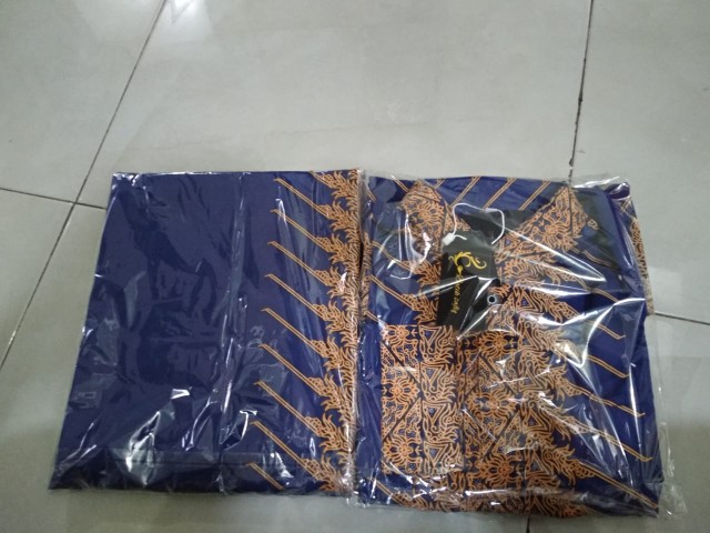 Batik Setelan Lengan Panjang Motif Ahwan Lapis Furing