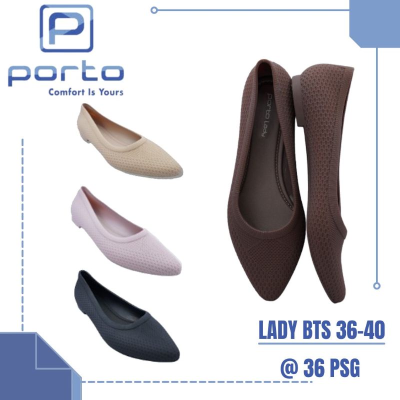 (COD) TERMURAH Sepatu Karet Jelly Wanita Porto BTS