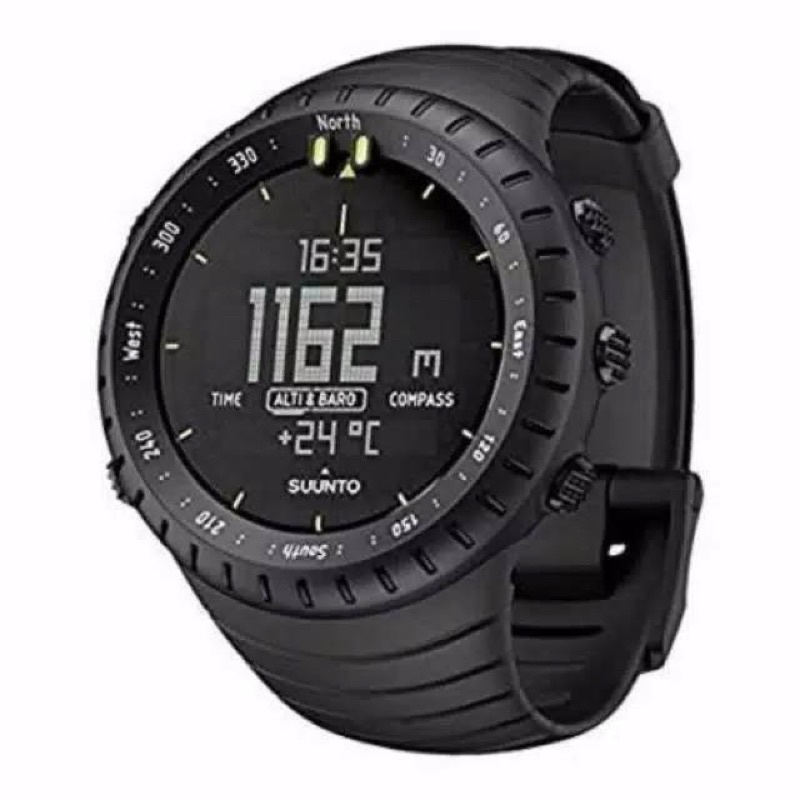 JAM TANGAN PRIA RUBBER SPORT SUNTO CORE DIGITAL LED IMPORT GROSIR MURAH WATER RESIST ST001