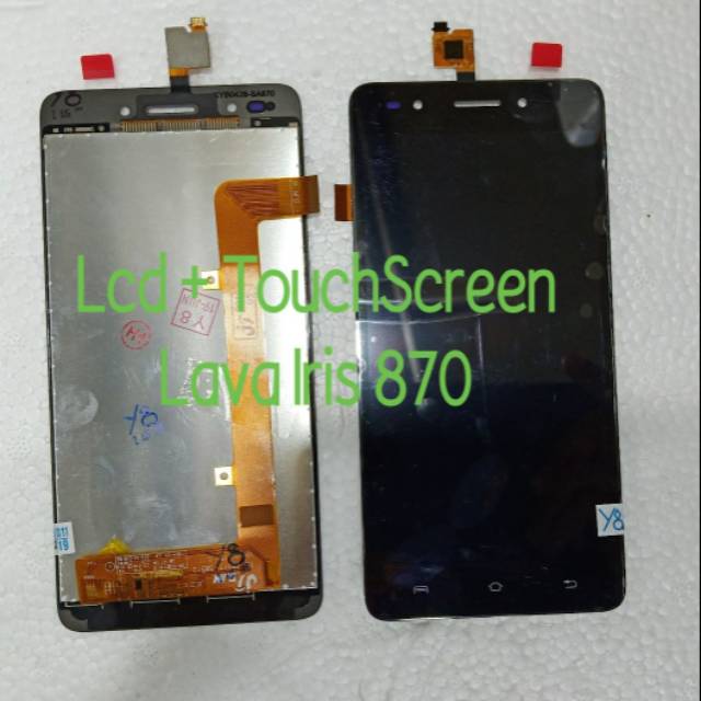 Lcd + TouchScreen Lava Iris 870