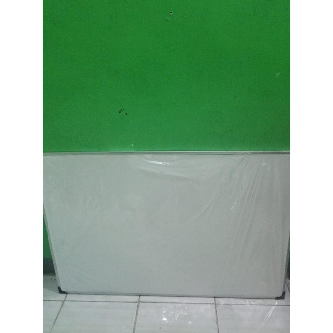 

Office & Stationery | Alat Tulis | Papan Tulis/ White Board Dua Sisi Spidol Dan Kapur 60 X 90 Cm | Best Seller