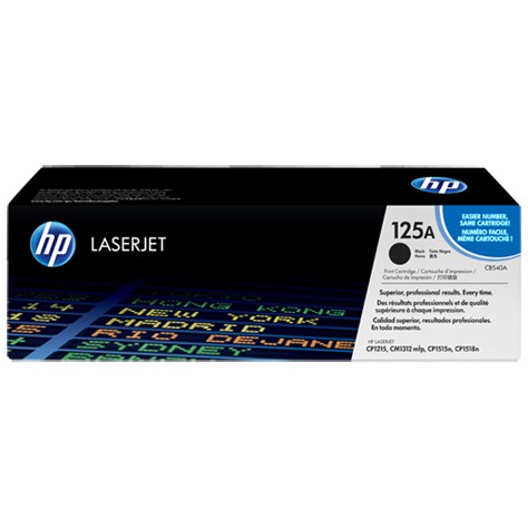 Toner HP 125A Black Catridge Original CB540A