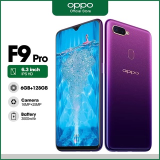 Jual Handphone android 4g OPPO F9 Pro 6.3inci layar full ram 6 128GB