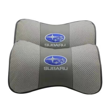 G-club Bantal Sandaran Kepala Jok Mobil universal Bahan Kulit breathable Untuk Subaru