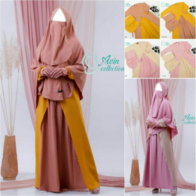 GAMIS SYARI CADAR SALWA
