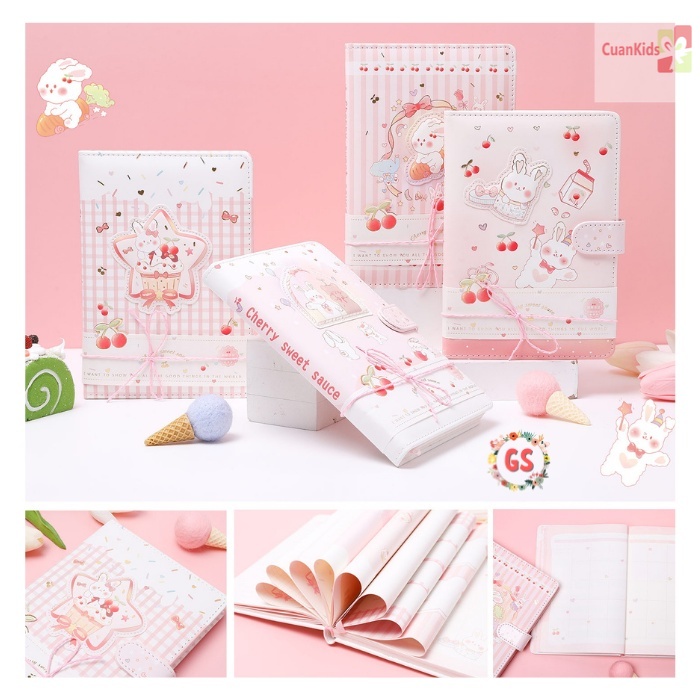 

Magnetic Notebook Diary Cherry Sweet / Jurnal agenda Buku tulis / Planner import