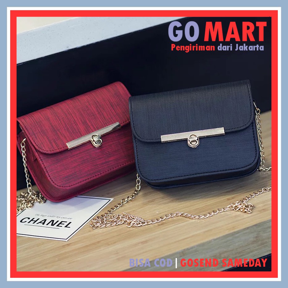 Tas Selempang Wanita Kulit PU Import Kualitas Premium Tas Fashion Korea Import Terbaru - Tas Fashion Korea Import Kekinian - Tas Import Cewek Model Terbaru SL04