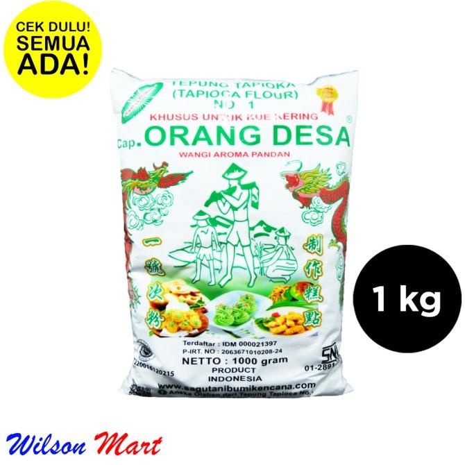 

[COD] SAGU TANI AROMA PANDAN CAP ORANG DESA BUMI KENCANA TEPUNG TAPIOKA 1 KG [COD]