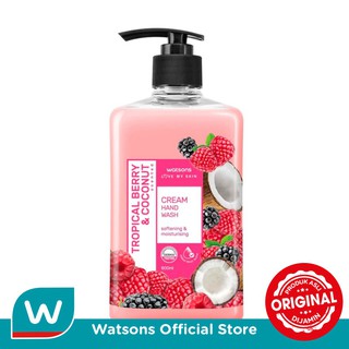 Image of Watsons Hand Wash Tropical Berry & Coconut Scent Cream 500ml
