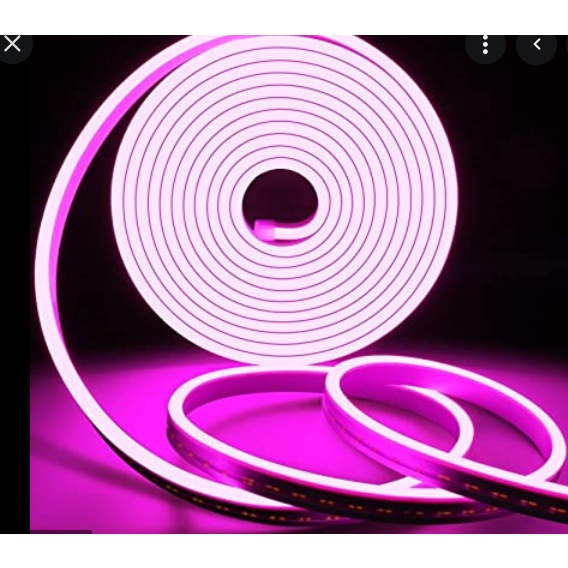 Lampu LED SELANG Neon Flex Strip Flexible 5M 5 METER Fleksibel 12V DC