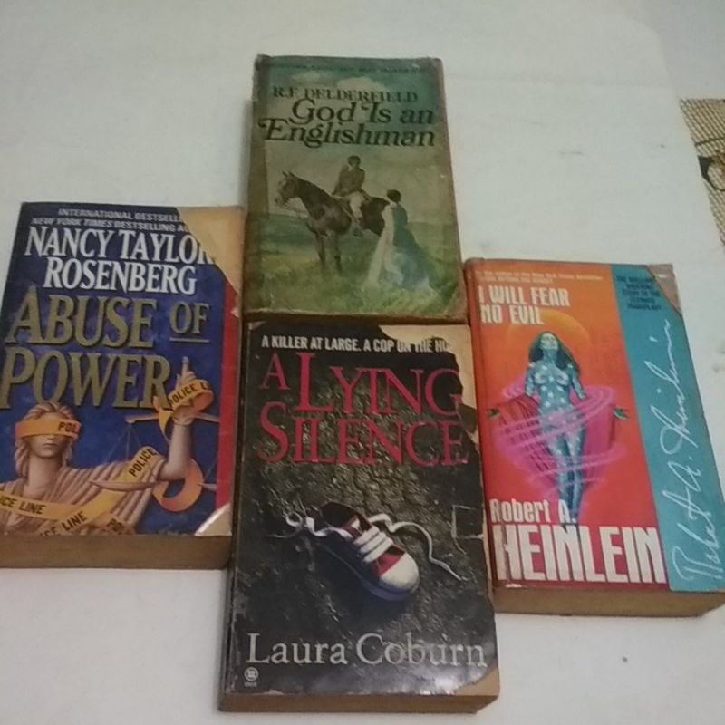 

NOVEL HARGA 1AN ABUSE OF POWER/A LYING SILENCE/I Will fear no Evil - Robert A Heinlen