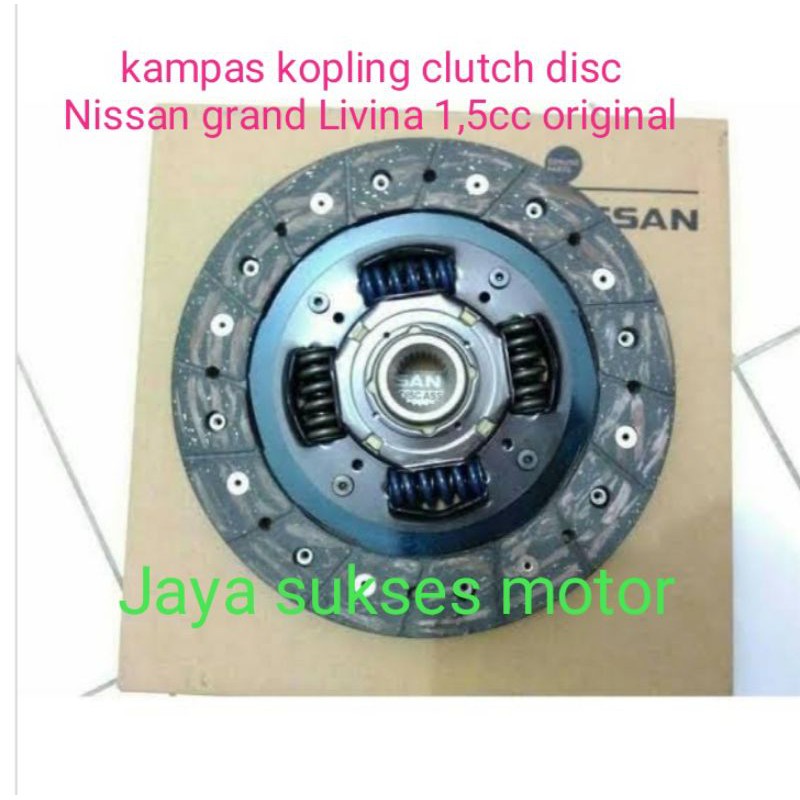 Kampas kopling clutch disc Nissan grand Livina 1,5cc original