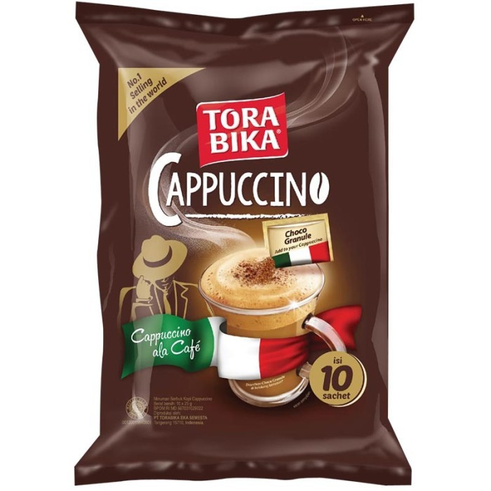 

Torabika Cappuccino Extra Choco Granule 10X25g