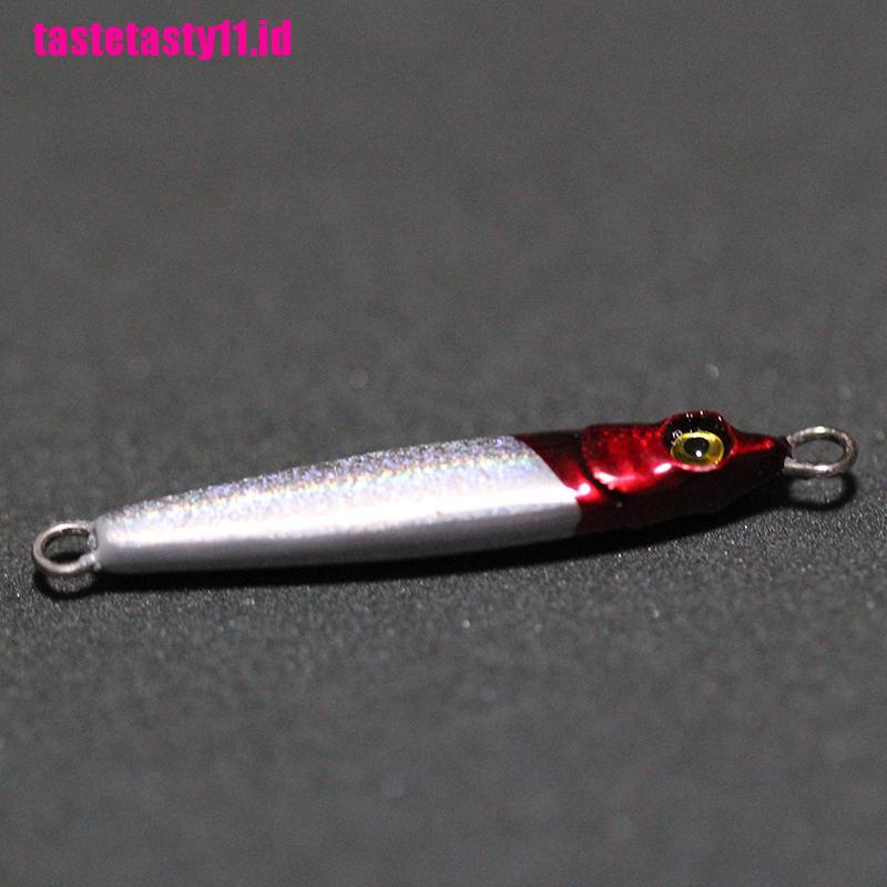 (TTID) Umpan Pancing Hard Bait Bentuk Ikan Bahan Logam Berat 3g Spinner