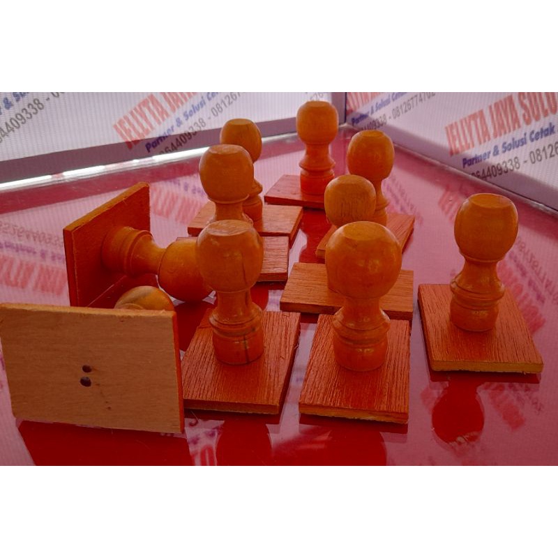 

GAGANG STEMPEL KAYU 45X67