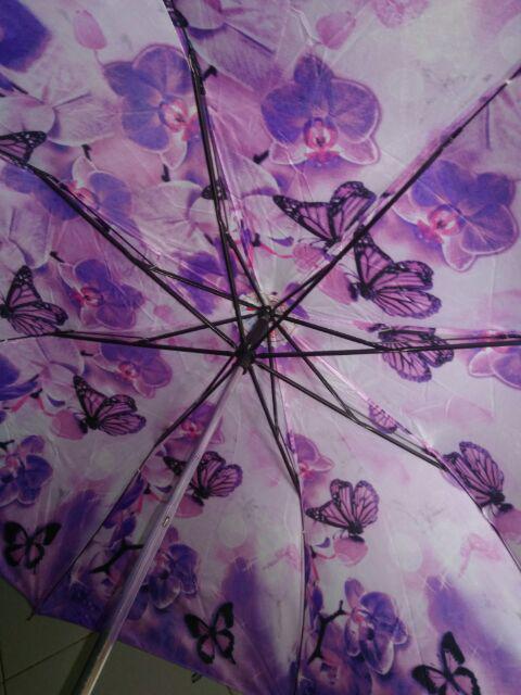 Payung Lipat 2 Satin Motif Bunga Cute (free Bubble Wrap)