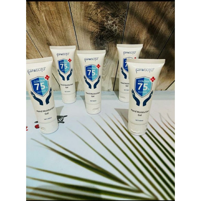 Qiansoto hand moisturizer gel/alkohol 75%/gel 60 ml