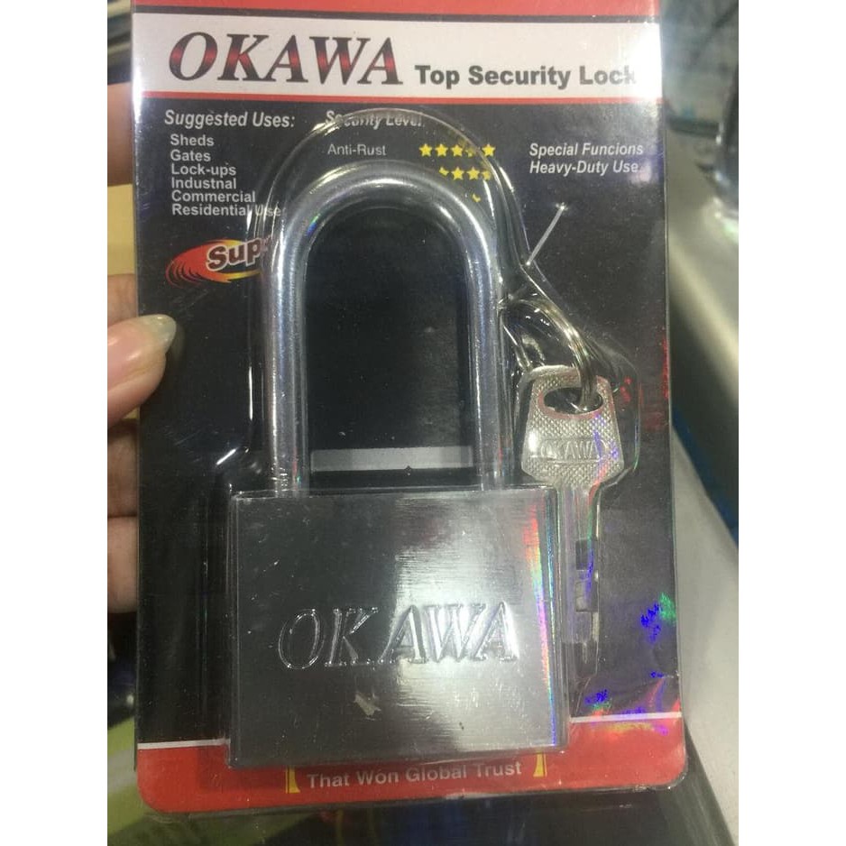 Gembok Pintu Okawa/Vatalux/Koss panjang 50mm Berkualitas