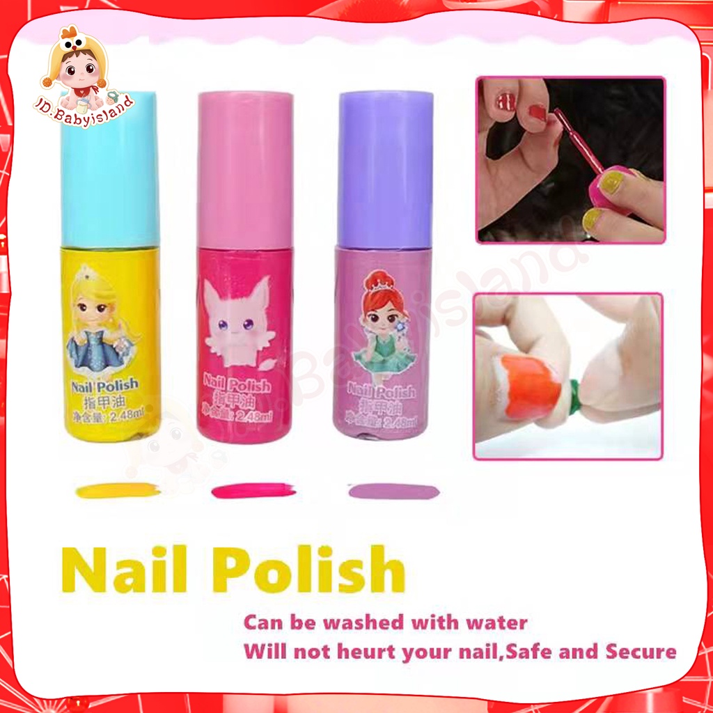 Mainan rias Rias Wajah untuk anak perempuan, kosmetik bayi non-toksik Kosmetik bayi, lipstik, perona mata, perona pipi, cat kuku, Kotak rias 22 IN 1 Bahan yang larut dalam air