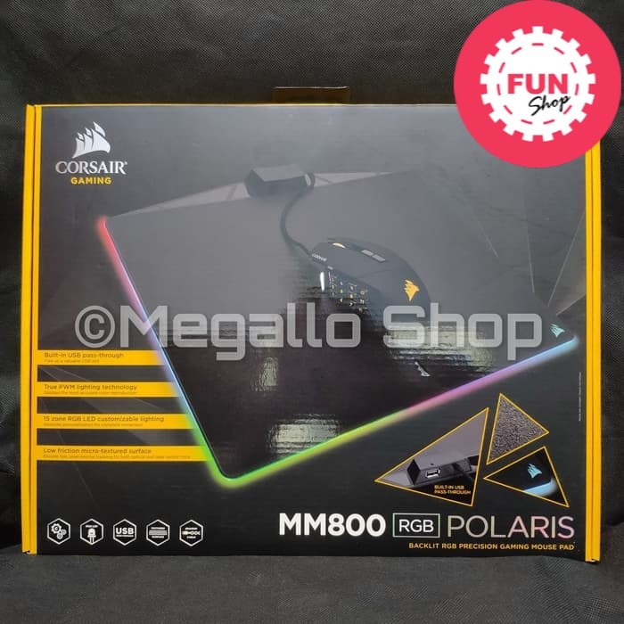 Corsair MM800 Polaris RGB Gaming Mousepad