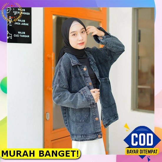 Mdlv ~ 2019 Jeans Pearl Jaket Jaket Jeans Import Wanita Jaket Jeans Mutiara Jakaet Jeans Crop Premiu