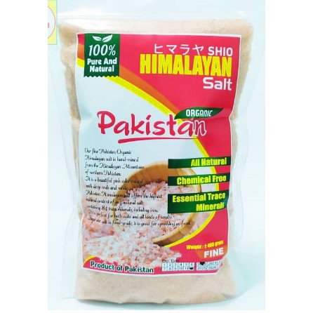 

GARAM HIMALAYA ORGANIK / HIMALAYAN SALT ORGANIC MURNI ISI 500gr