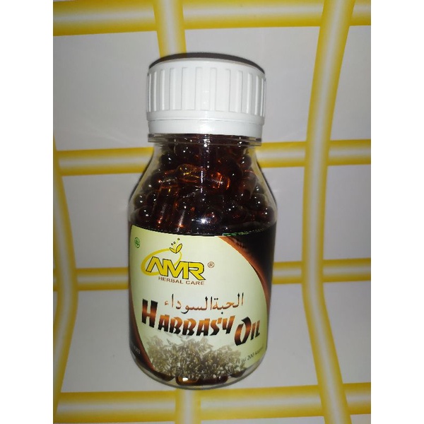 AMR Habbasy Oil 200kpsul Minyak Jinten Hitam