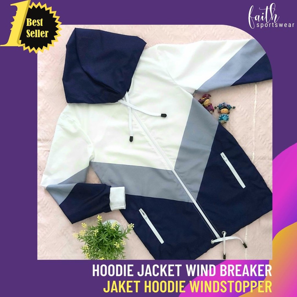 JAKET HOODIE Wanita/Hoodie Jacket Windbreaker