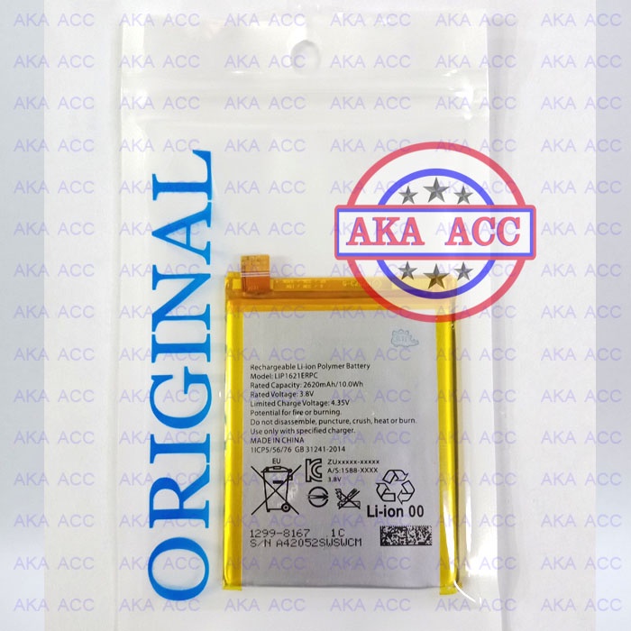Batre Sony Xperia X Perfomance F8131 F8132 Batu Baterai Tanam Original