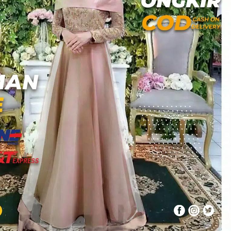 ❂ [BISA ] DRESS GAMIS DRES MAXI CEWEK WANITA PEREMPUAN WARNA MAROON MERAH TUA HARGA MURAH ⅍