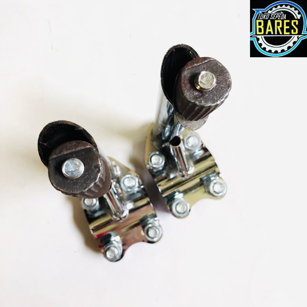 Stem Adaptor Stang Sepeda BMX 20 Warna Kunci L / Handlepost RRC